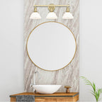 Golden Lighting 3306-BA3 BCB-OP Brushed Champagne Brass Yep By Golden Lighting Orwell 3-light Vanity In Brushed Champagne Brass And Opal Glass Image 3