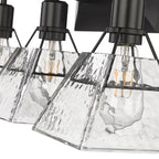 Golden Lighting 3308-BA3 BLK-WTG Matte Black Golden Lighting Kepler 3-light Vanity In Matte Black Image 4