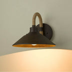 Golden Lighting 3318-1W DR Dark Rust Golden Lighting Journey 1-light Wall Sconce In Dark Rust Image 3