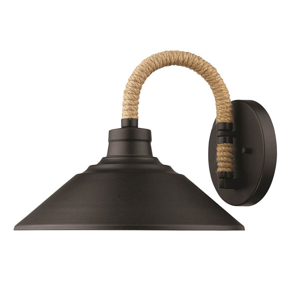 Golden Lighting Journey Golden Lighting Journey 1-light Wall Sconce In Dark Rust