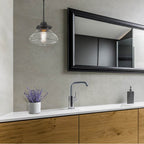Golden Lighting 3419-S BLK-CLR Matte Black Wry Lighting Nash 1-light Pendant In Matte Black Image 3