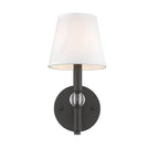 Golden Lighting Waverly Wry Lighting Waverly 1-light Wall Sconce In Rubbed Bronze