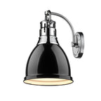 Golden Lighting Duncan Yep By Golden Lighting Duncan 1-light Wall Sconce In Chrome