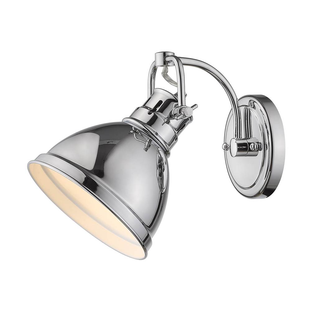 Golden Lighting 3602-BA1 CH-CH Chrome Yep By Golden Lighting Duncan 1-light Vanity In Chrome Image 2