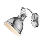 Golden Lighting 3602-BA1 CH-CH Chrome Yep By Golden Lighting Duncan 1-light Vanity In Chrome Image 2