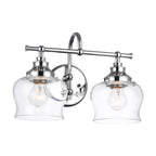 Golden Lighting Daphne Wry Lighting Daphne 2-light Vanity In Brushed Champagne Brass