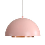 Golden Lighting 3632-12 DRS-ACR Dusty Rose Wry Lighting Solsken Integrated Led Pendant In Dusty Rose Image 1