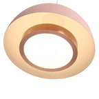 Golden Lighting 3632-12 DRS-ACR Dusty Rose Wry Lighting Solsken Integrated Led Pendant In Dusty Rose Image 5