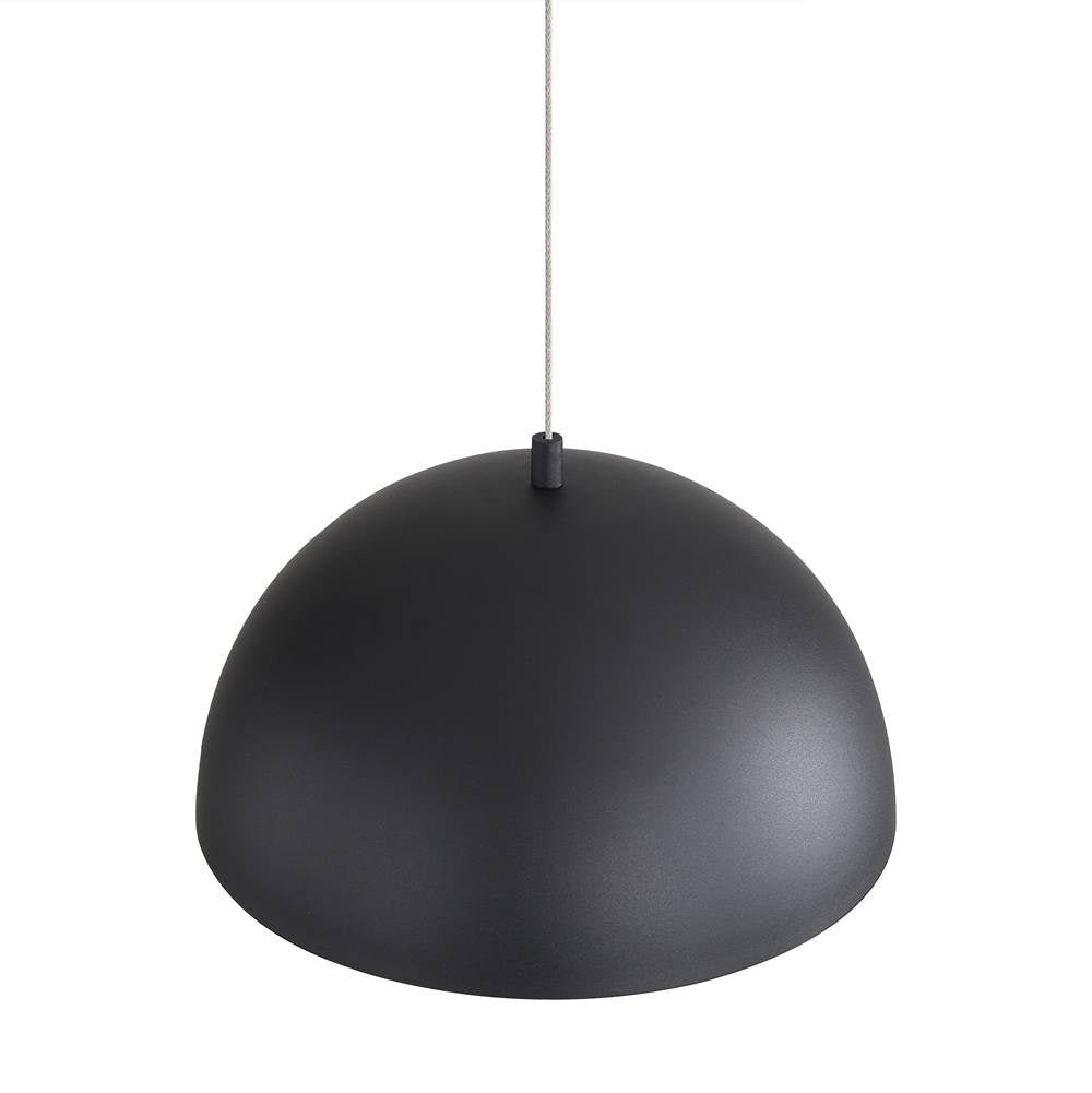 Golden Lighting 3632-12 SNB-ACR Sand Black Wry Lighting Solsken Integrated Led 12in Pendant In Sand Black Image 5