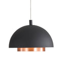 Golden Lighting 3632-7 SNB-ACR Sand Black Wry Lighting Solsken Integrated Led 7in Pendant In Sand Black Image 1