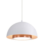 Golden Lighting Solsken Wry Lighting Solsken Integrated Led 7in Pendant In Sand Black