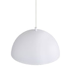 Golden Lighting 3632-7 SNW-ACR Sand White Wry Lighting Solsken Integrated Led 7in Pendant In Sand White Image 4