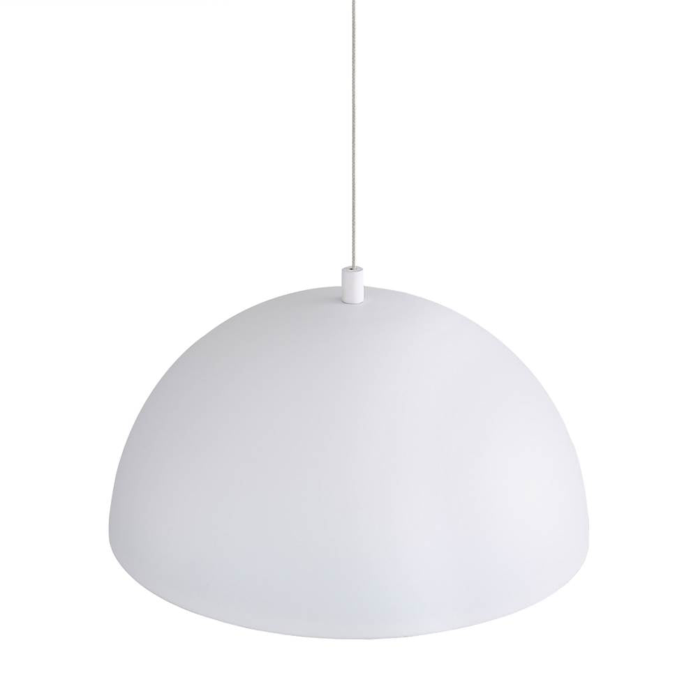 Golden Lighting 3632-7 SNW-ACR Sand White Wry Lighting Solsken Integrated Led 7in Pendant In Sand White Image 4