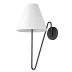 Golden Lighting 3690-A1W NB-IL Natural Black Yep By Golden Lighting Kennedy 1-light Swing Arm Wall Lamp In Natural Black Image 5
