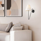 Golden Lighting 3690-A1W NB-IL Natural Black Yep By Golden Lighting Kennedy 1-light Swing Arm Wall Lamp In Natural Black Image 4