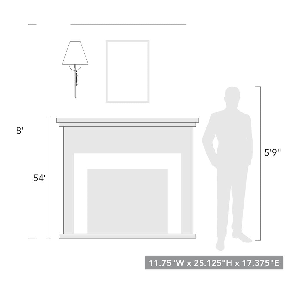 Golden Lighting 3690-A1W NB-IL Natural Black Yep By Golden Lighting Kennedy 1-light Swing Arm Wall Lamp In Natural Black Image 2