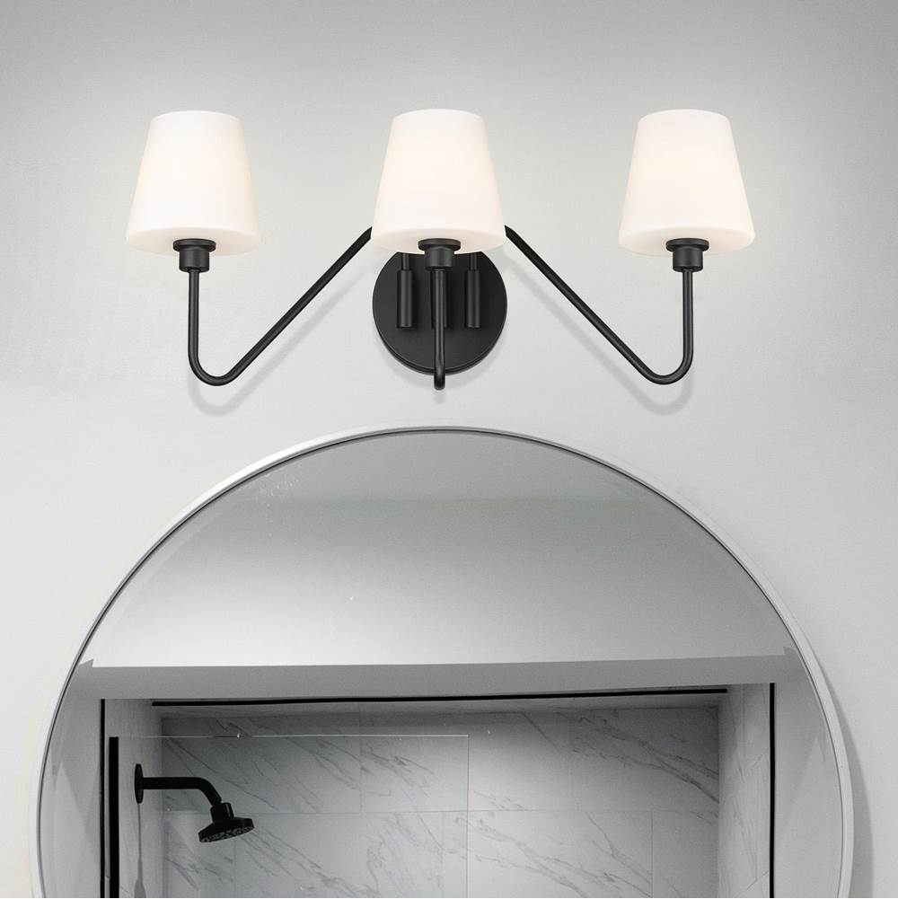 Golden Lighting 3690-BA3 NB-OP Natural Black Yep By Golden Lighting Kennedy 3-light Vanity In Natural Black Image 3
