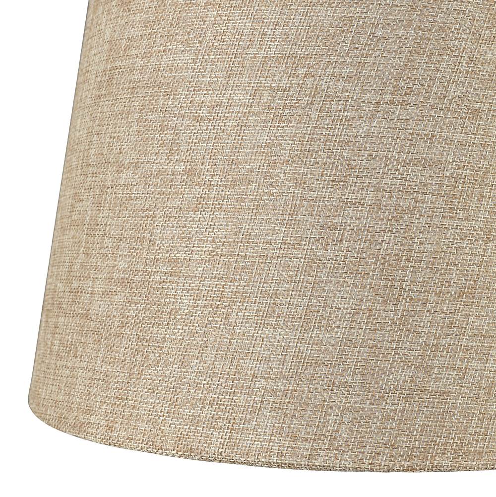 Golden Lighting 3694-A1W BLK-NS Matte Black Wry Lighting Ryleigh 1-light Swing Arm Wall Lamp In Matte Black And Natural Sisal Shade Image 5