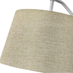 Golden Lighting 3694-A1W PW-NS Pewter Wry Lighting Ryleigh 1-light Swing Arm Wall Lamp In Pewter And Natural Sisal Shade Image 3