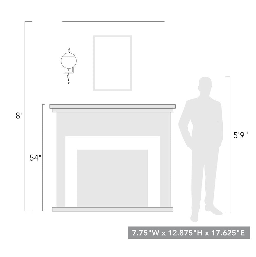 Golden Lighting 3699-A1W BLK-OP Matte Black Golden Lighting Glenn 1-light Swing Arm Wall Lamp In Matte Black Image 3