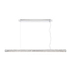 Golden Lighting 3726-LP64 PN-CY Polished Nickel Golden Lighting Crystallo Integrated Led Island Light In Polished Nickel Image 1