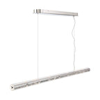 Golden Lighting 3726-LP64 PN-CY Polished Nickel Golden Lighting Crystallo Integrated Led Island Light In Polished Nickel Image 5