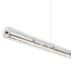 Golden Lighting 3726-LP64 PN-CY Polished Nickel Golden Lighting Crystallo Integrated Led Island Light In Polished Nickel Image 6