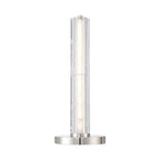 Golden Lighting Crystallo Golden Lighting Crystallo Integrated Led Table Lamp In Polished Nickel