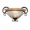 Golden Lighting Meridian Wry Lighting Meridian 1-light Wall Sconce In Golden Bronze