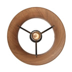 Golden Lighting 3990-13 DWA Dark Walnut Golden Lighting Aalto 1-light 6'' Pendant In Dark Walnut Image 6
