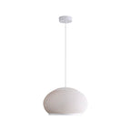 Golden Lighting 4017-11 SNY Matte White Golden Lighting Tela Integrated Led 11in Pendant In Sand Yellow Image 1