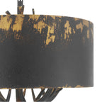 Golden Lighting 4500-4P ABI Antique Black Iron Wry Lighting Arboreal 4-light Pendant In Antique Black Iron Image 4