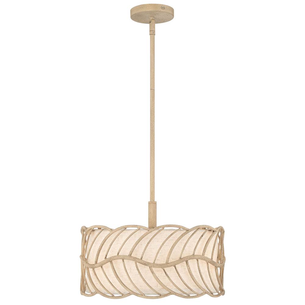 Golden Lighting Simbolo Wry Lighting Simbolo 3-light Pendant In Antique Black Iron