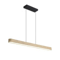 Golden Lighting 4962-48 DW Driftwood Wry Lighting Silva Integrated Led Pendant In Driftwood Image 1