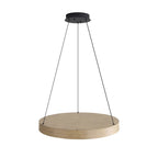 Golden Lighting 4963-24 DW Driftwood Wry Lighting Anello Integrated Led Pendant In Driftwood Image 4