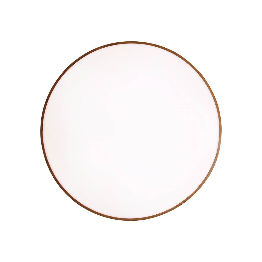 Golden Lighting 4963-24 WA Walnut Wry Lighting Anello Integrated Led Pendant In Walnut Image 4