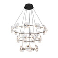 Golden Lighting 5028-12-8-6 CH Chrome Ziva By Golden Lighting Celestia 26-light Integrated Led Chandelier In Chrome Image 1