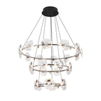 Golden Lighting 5028-12-8-6 CH Chrome Ziva By Golden Lighting Celestia 26-light Integrated Led Chandelier In Chrome Image 1