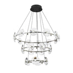 Golden Lighting Celestia Ziva By Golden Lighting Celestia 26-light Integrated Led Chandelier In Chrome