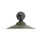 Golden Lighting 5096-OWL15 BLK-MP Matte Black Yep By Golden Lighting Croma 1-light Wall Sconce In Matte Pine Shade Image 1