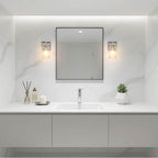 Golden Lighting 5189-WSC PN-FLT Polished Nickel Yep By Golden Lighting Brilia 1-light Wall Sconce Vanity In Polished Nickel With Fluted Glass Image 3