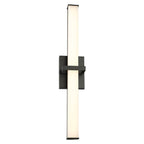 Golden Lighting 5623-B24 BLK-OP Matte Black Golden Lighting Elon Integrated Led 24in Vanity In Matte Black Image 3