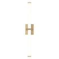 Golden Lighting 5623-B30 BCB-OP Brushed Champagne Brass Golden Lighting Elon Integrated Led 30in Vanity In Brushed Champagne Brass Image 1