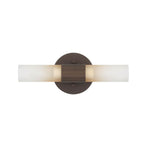 Golden Lighting Lyssna Cirkel Wry Lighting Lyssna Cirkel 2-light Wall Sconce In Modern Bronze