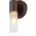 Golden Lighting 5803-2W MDB-EBO Modern Bronze Wry Lighting Lyssna Cirkel 2-light Wall Sconce In Modern Bronze Image 4