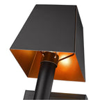 Golden Lighting Messina Wry Lighting Messina 1-light Wall Sconce In Matte Black
