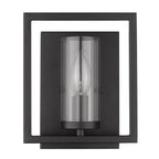 Golden Lighting 6068-1W BLK Matte Black Golden Lighting Marco 1-light Wall Sconce In Matte Black Image 5