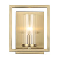 Golden Lighting 6068-1W BCB Brushed Champagne Brass Golden Lighting Marco 1-light Wall Sconce In Brushed Champagne Brass Image 1