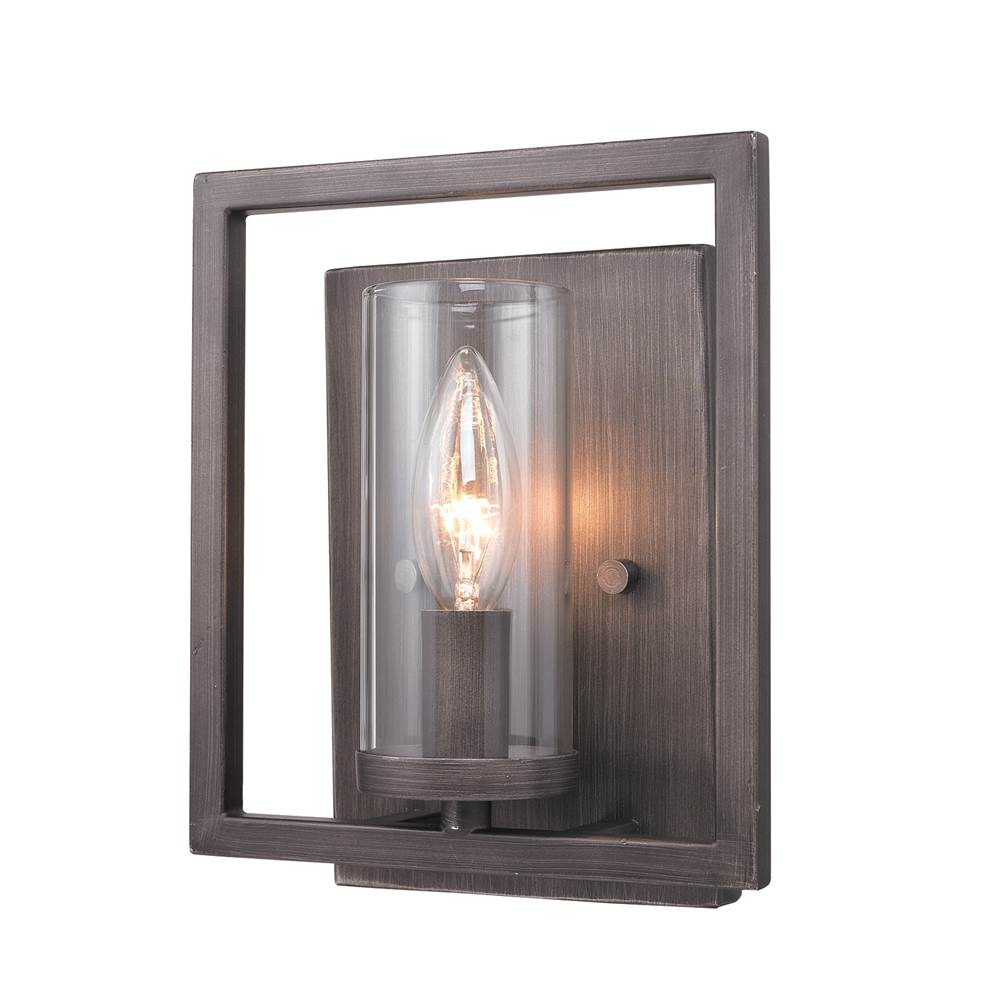 Golden Lighting Marco Golden Lighting Marco 1-light Wall Sconce In Brushed Champagne Brass
