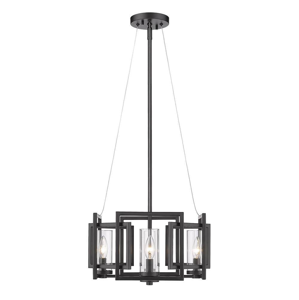 Golden Lighting Marco Golden Lighting Marco 4-light Pendant In Brushed Champagne Brass